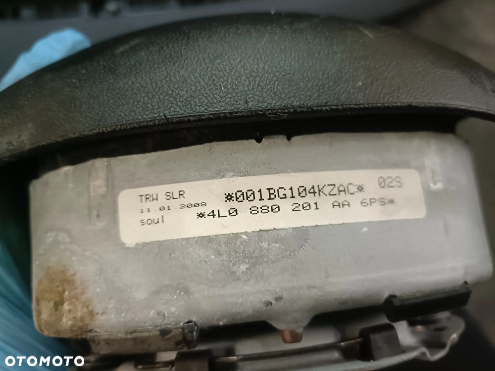 AUDI Q7 4L 05-15 deska rozdzielcza + poduszki AIRBAG + moduł * - 6