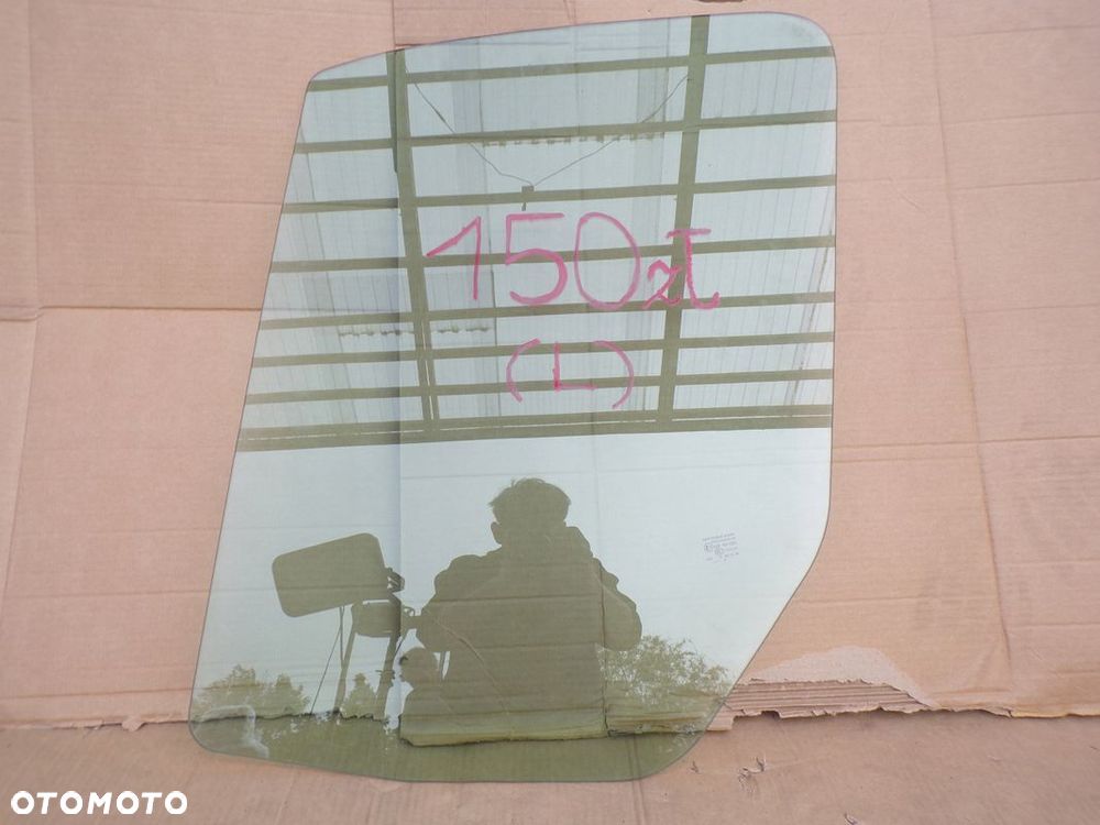 SPRINTER 906 VW CRAFTER szyba przednich drzwi lewych ZIELONA - 2