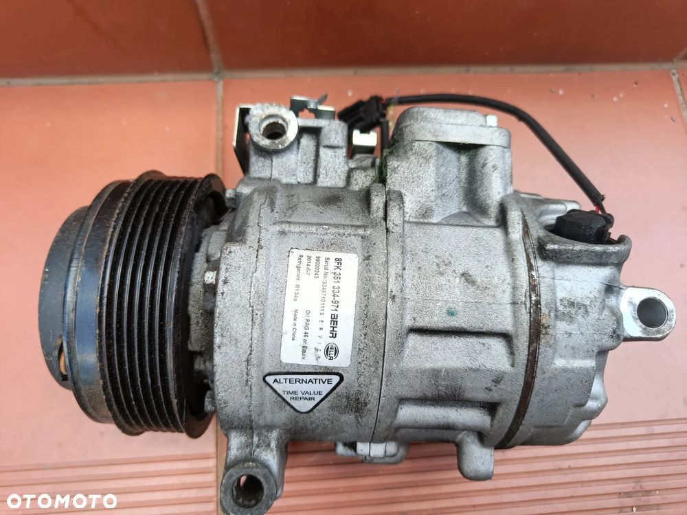 BMW E60 E61 E90 2.0D N47 SPRĘŻARKA KOMPRESOR KLIMATYZACJI - 4