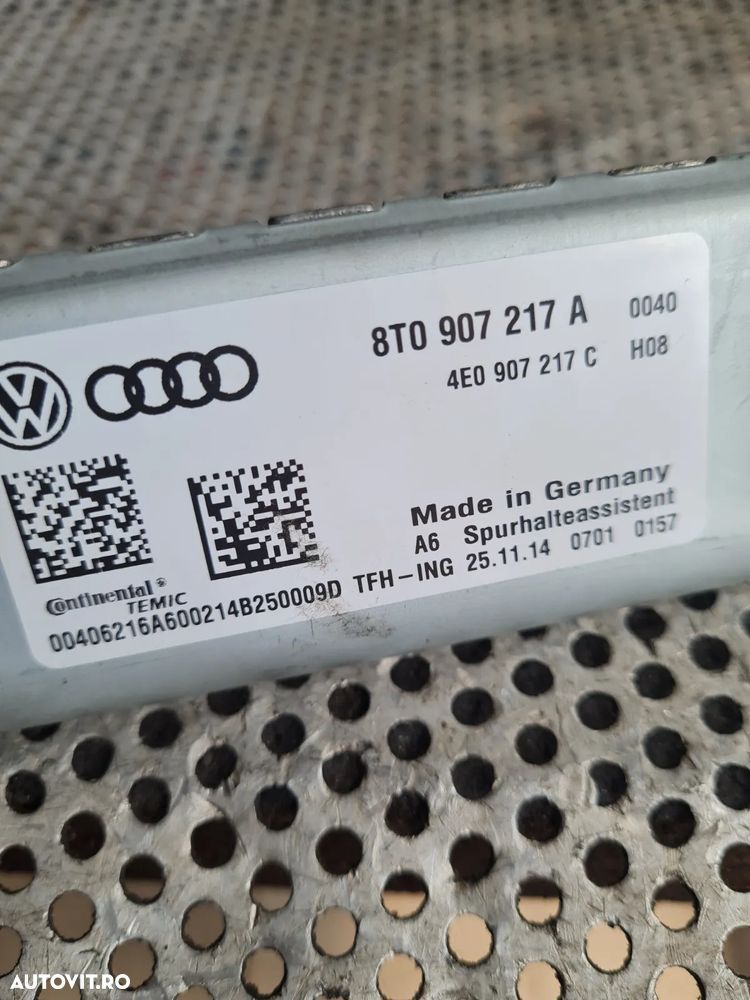 Camera Lane Assist Audi A4 B8 A5 2.0 Tdi Euro 5 Motor CJC Cutie Automata NYM An 2012-2013-2014-2015 Volan Stanga Cod 8T0907217A Dezmembrez Audi A5 Facelift 2.0 Tdi Automat Motor CJC Cutie Automata NYM Volan Stanga Xenon Piele An 2012-2013-2014-2015 - 9