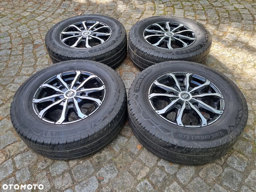 Koła Felgi aluminowe 16 OZ MSW 48 VAN/ opony letnie Continental Van Contact Eco 235/65/16C Ford Kamper Bus - 6