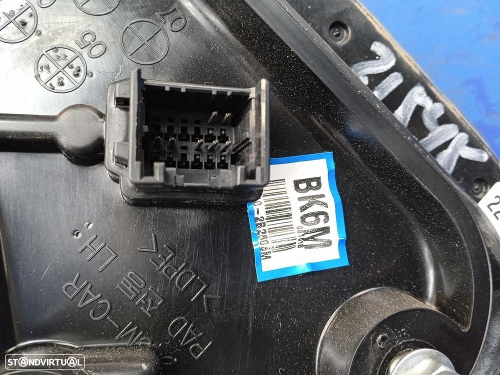 ESPELHO RETROVISOR ESQUERDO HYUNDAI SANTA FÉ II 2006 -876102B2606M - 2