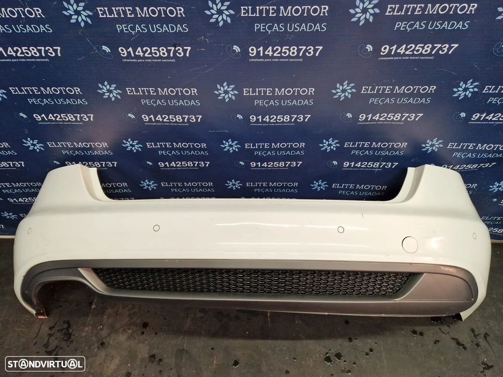 Parachoques traseiro usado AUDI A4 B8 S-LINE SEDAN CARRO SENSORES - 3