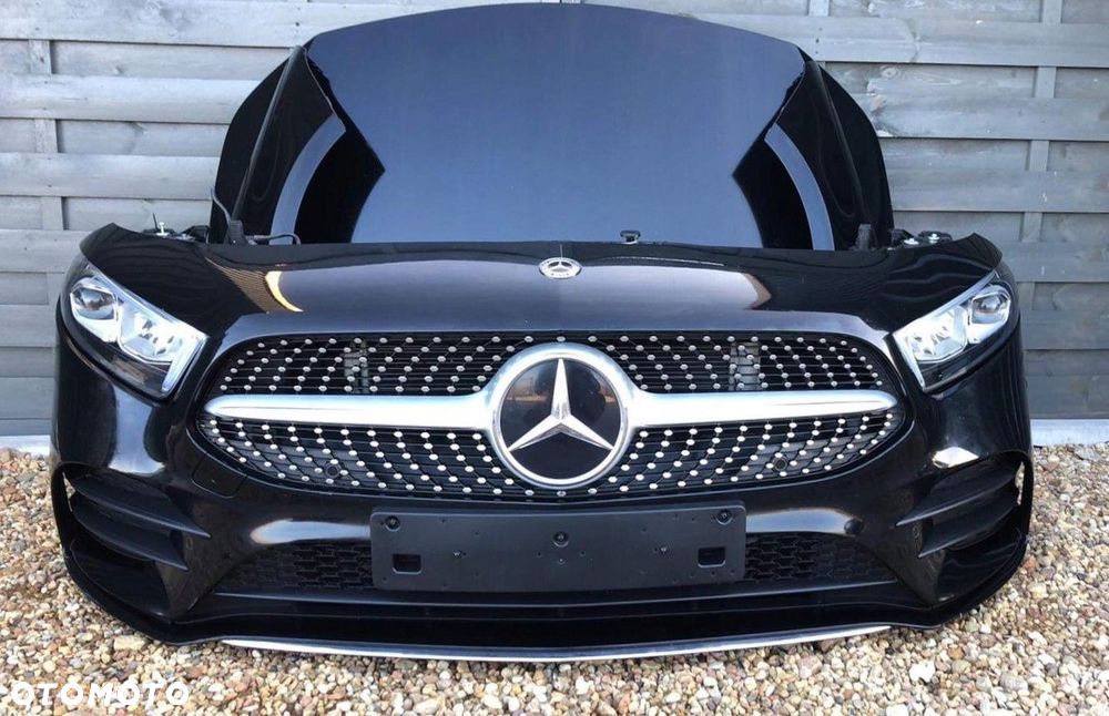 MERCEDES W177 AMG ZDERZAK BŁOTNIK MASKA CHŁODNICE - 1