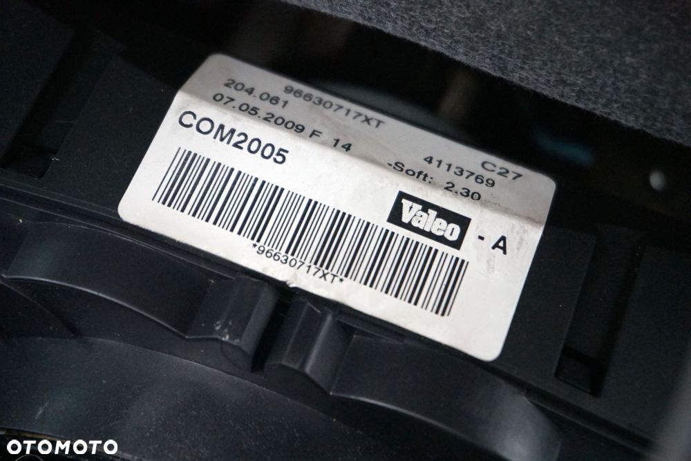 PRZEŁĄCZNIK ZESPOLONY TAŚMA AIRBAG 207  96630717XT PEUGEOT 2006-2009 - 1