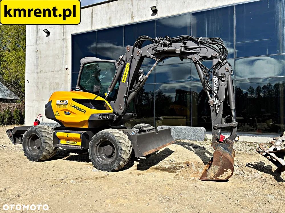 Mecalac 9 MWR KOPARKA KOŁOWA 2018R. MTH: 4099 | MECALAC 11 KOMATSU PW 98 TEREREX TW 95 110 WACKER NEUSON 100 YANMAR - 6