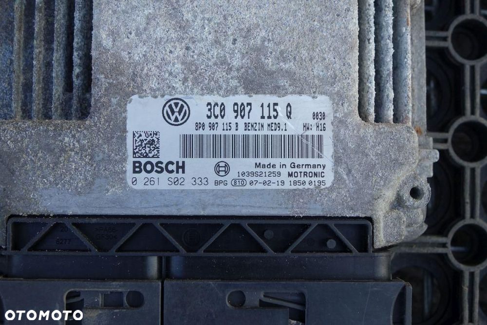 STEROWNIK SILNIKA   KOMPUTER ECU VW PASSAT B6 2.0 TFSI 3C0907115Q - 2