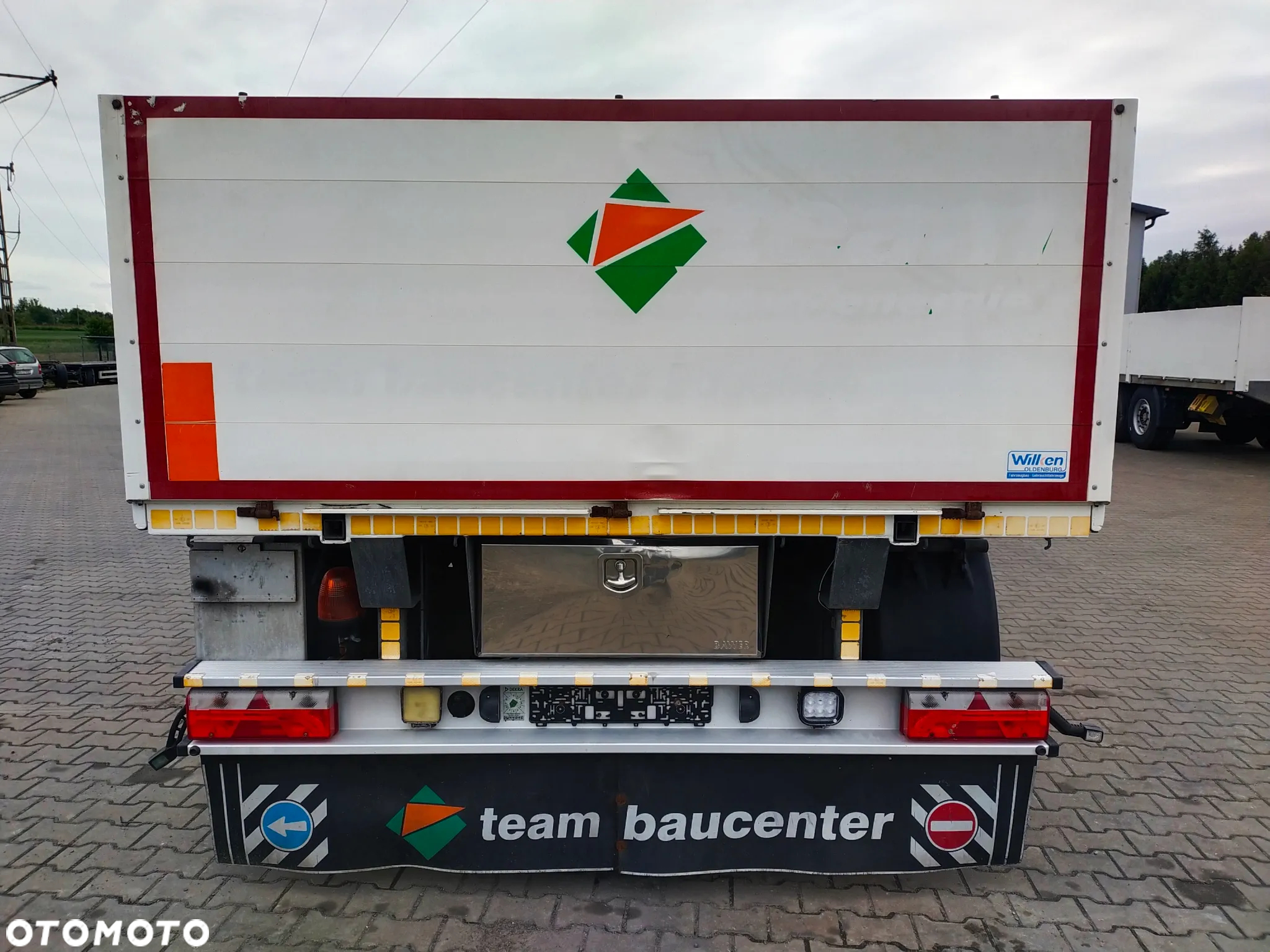 Ackermann Przyczepa Budowlanka budowlana rama ocynk 15 r - 5