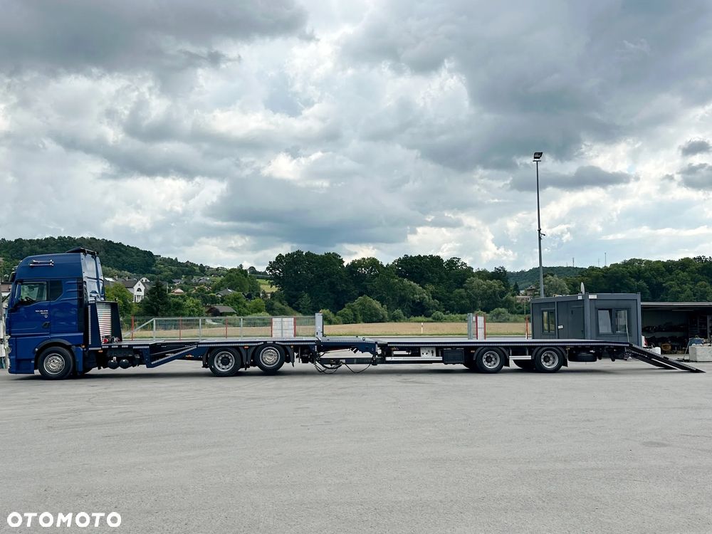 MAN TGX 26.470 * LAWETA 6,60 m + PRZYCZEPA * 6x2 * STAN BDB - 11