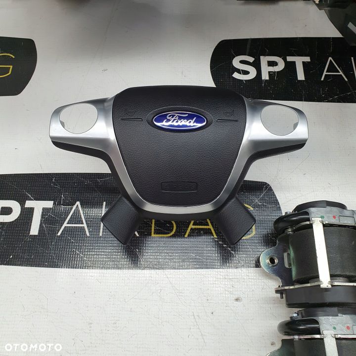 FORD FOCUS MK3 III 3 KOKPIT DESKA KONSOLA PULPIT PODUSZKA AIRBAG AIR BAG PASY KIT SET - 7