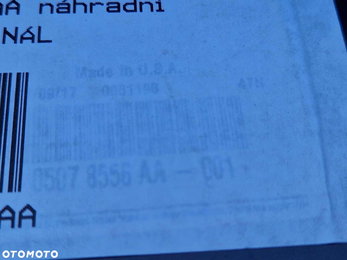 Chrysler FIAT K05078556AA miska olejowa automatyczna skrzynia biegów NOWA - 4