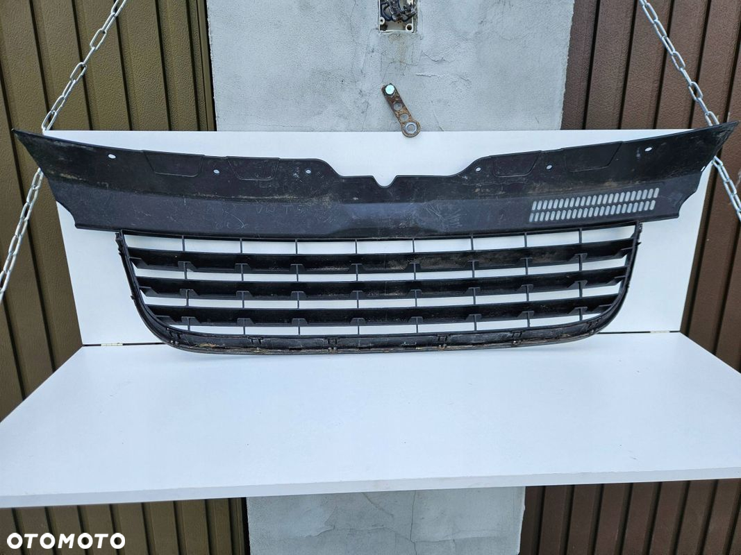 Volkswagen Transporter T5 Grill Atrapa zderzaka przedniego przód - 4