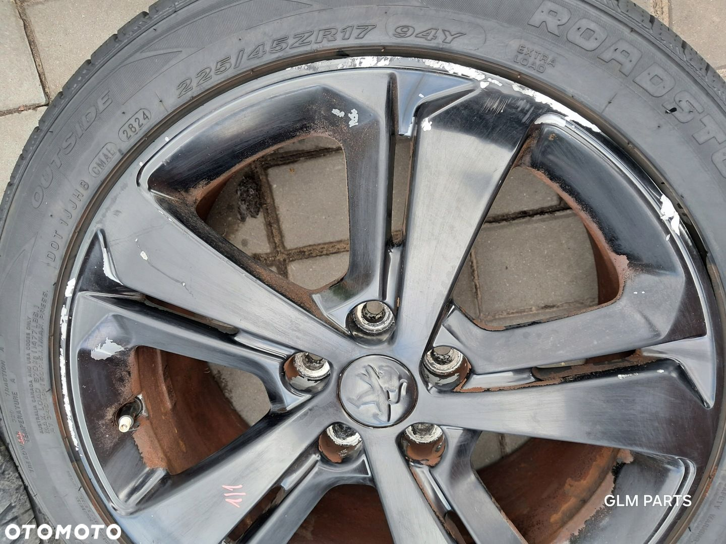 Peugeot 308 II T9 Felgi aluminiowe 17" 7,5" ET44 5x108 9677989777 - 7