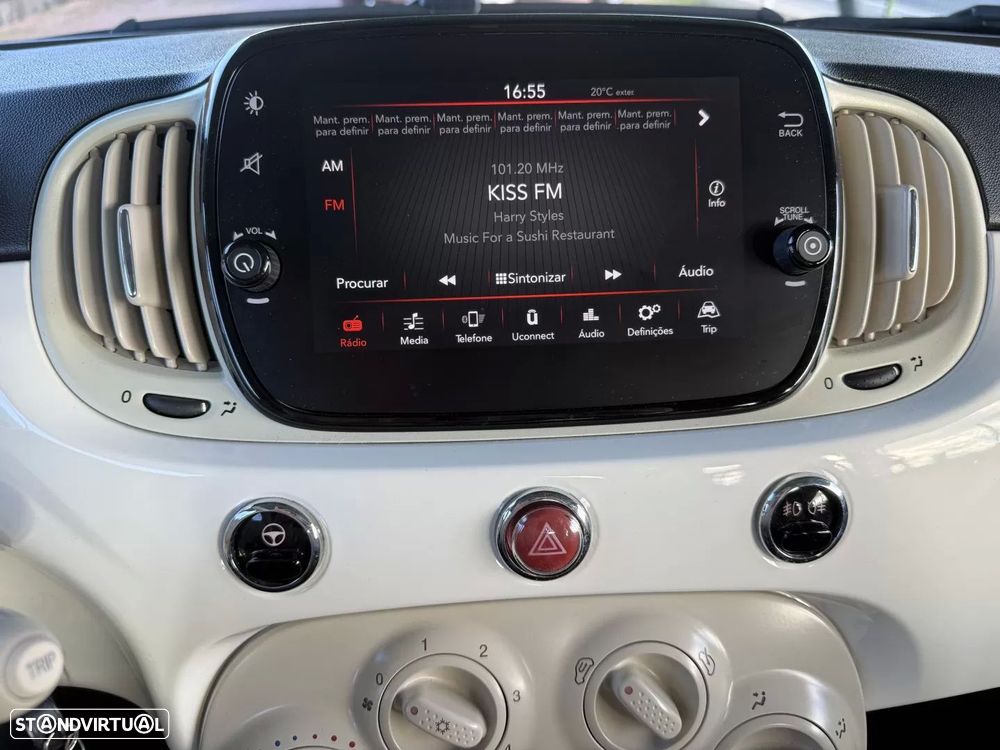 Fiat 500 1.2 Collezione Dualogic S&S - 11