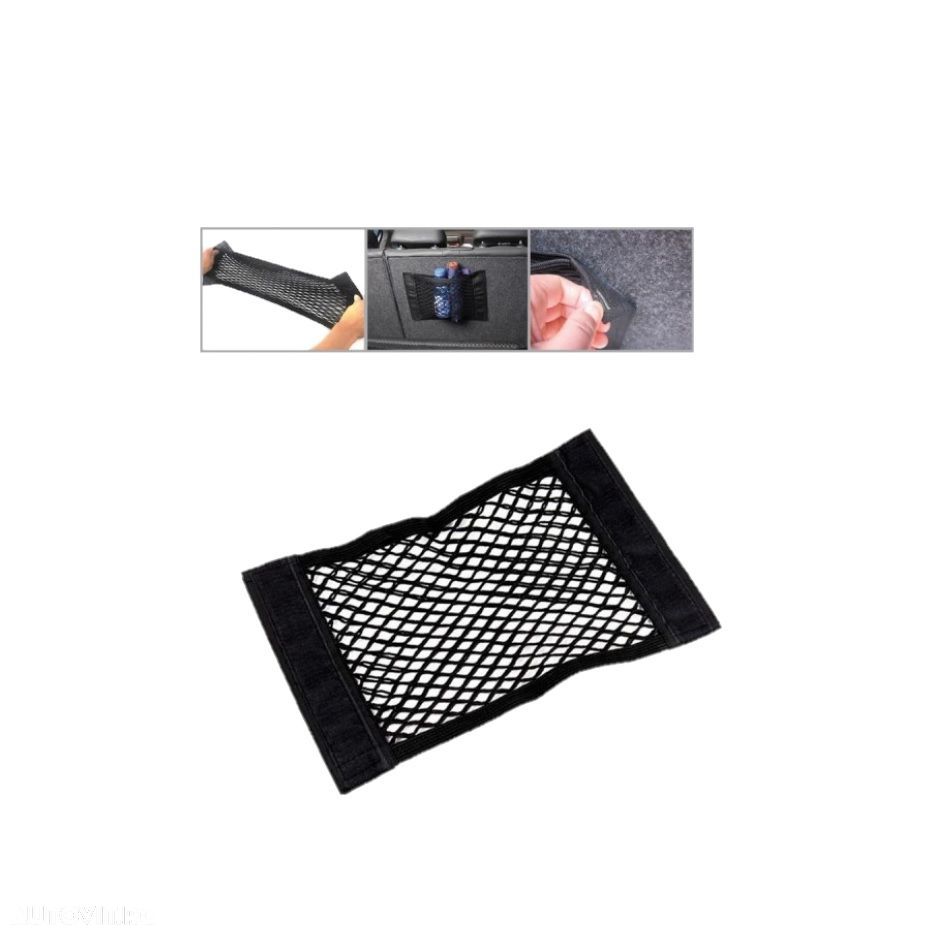 Buzunar plasa portbagaj Automax, cu velcro 40x25cm - 2