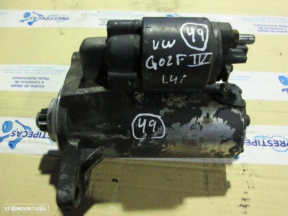 Motor De Arranque 0001121006   020911023F VW GOLF VW GOLF 4 2000 1.6I 75CV 5P AZUL - 1