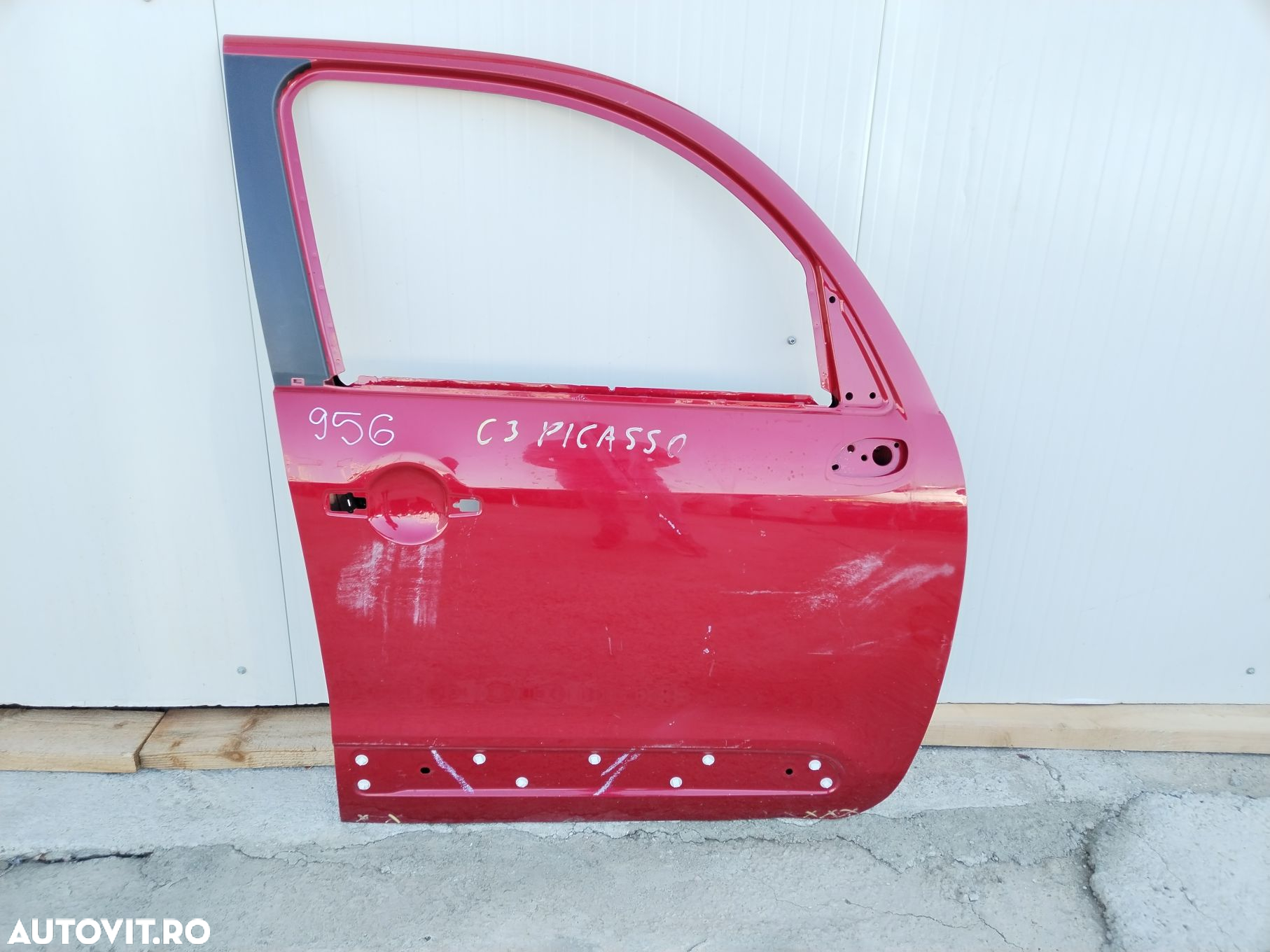 Usa fata dreapta Citroen C3  Picasso, 2009, 2010, 2011, 2012, 2013, 2014, 2015, 2016, 2017,  cod origine OE - 2
