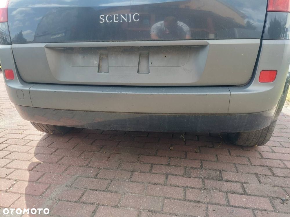 KOMPLETNY TYŁ KLAPA BAGAŻNIKA ZDERZAK LAMPY RENAULT SCENIC II TEB66 - 8