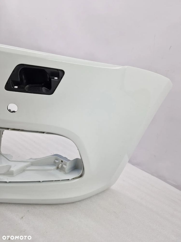 VW POLO 6C0 LIFT 13-17 ZDERZAK PRZEDNI PRZÓD NA SPRYSKI + 4X PDC , ŁADNY , BIAŁY , NR 6C0807221 , NR AUKCJI NZ745 - 12