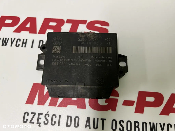 Moduł Parkowania PDC Sterownik Skoda Fabia II Yeti 5J0919475