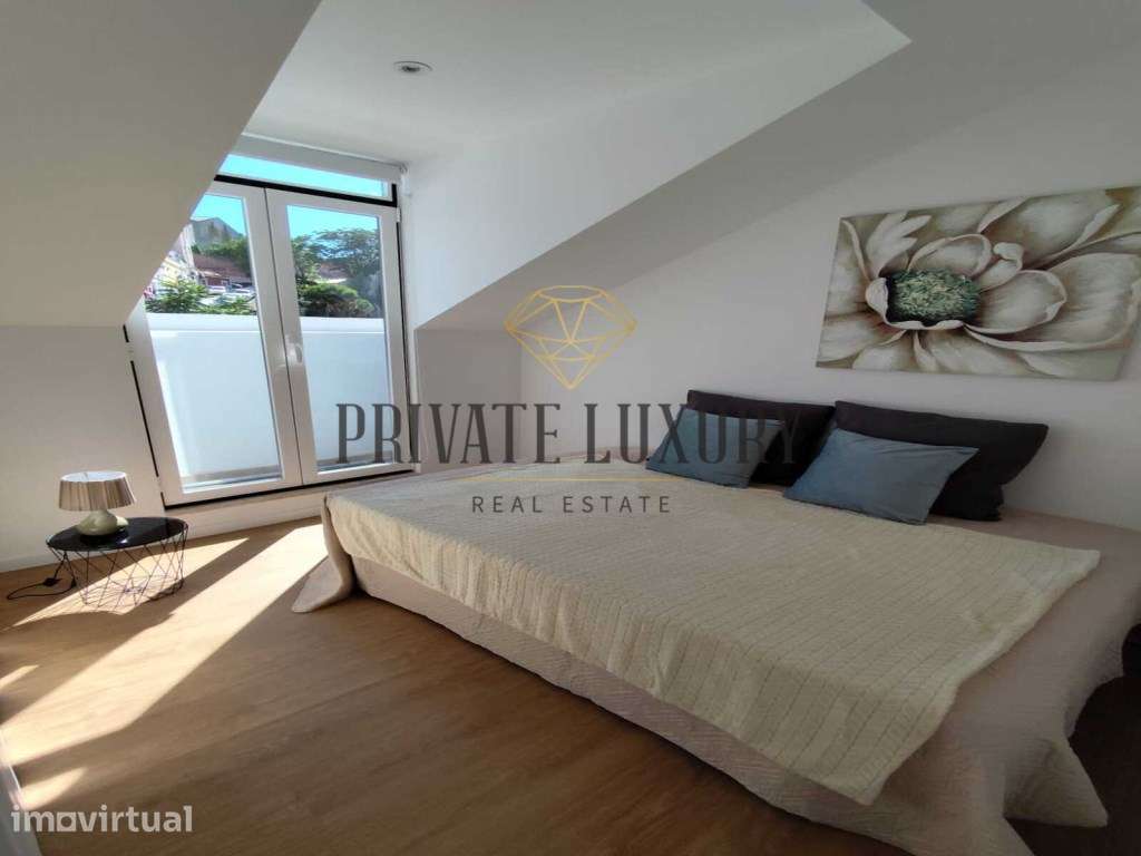 Apartamento T2 com varanda e vista rio em São Vicente - Grande imagem: 3/23