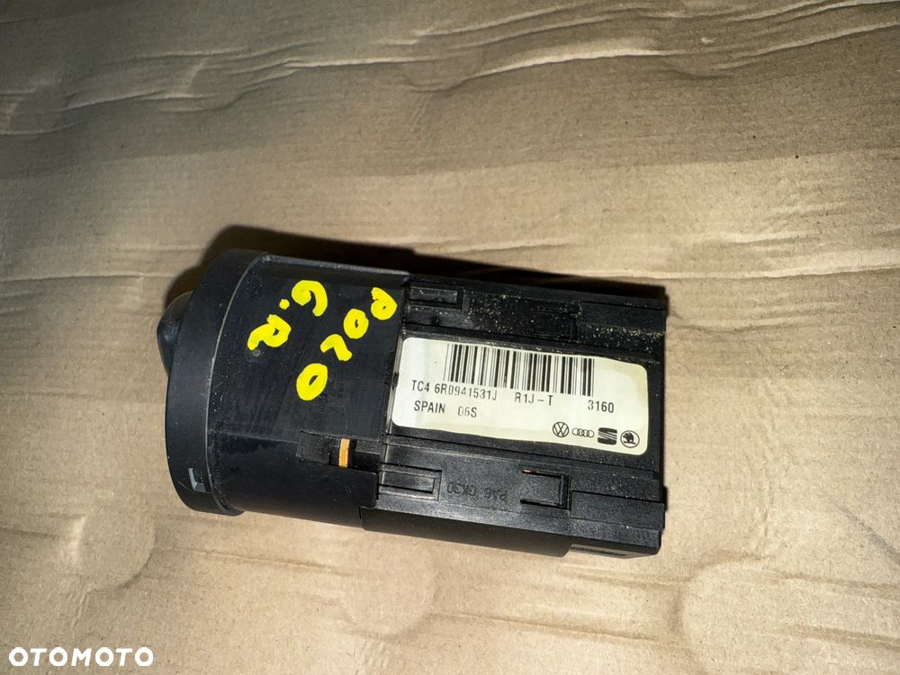 Przełącznik świateł 6R0941531J Volkswagen Polo V 6R OE - 2