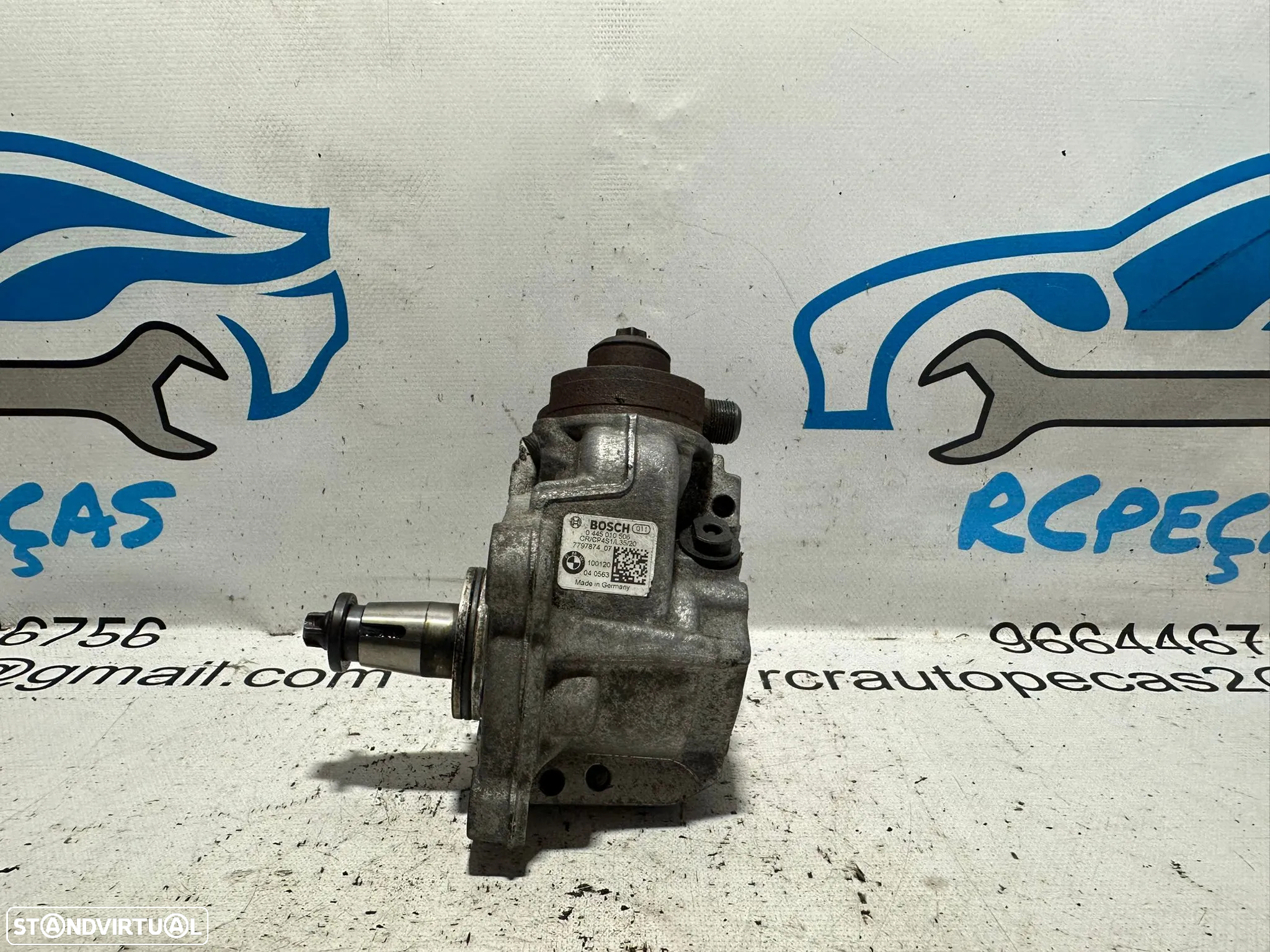 .Bomba Alta Pressão N47D20 143cv 177cv N47 118D 318D 120D 320D 520D Bosch CP4S L35 - 5