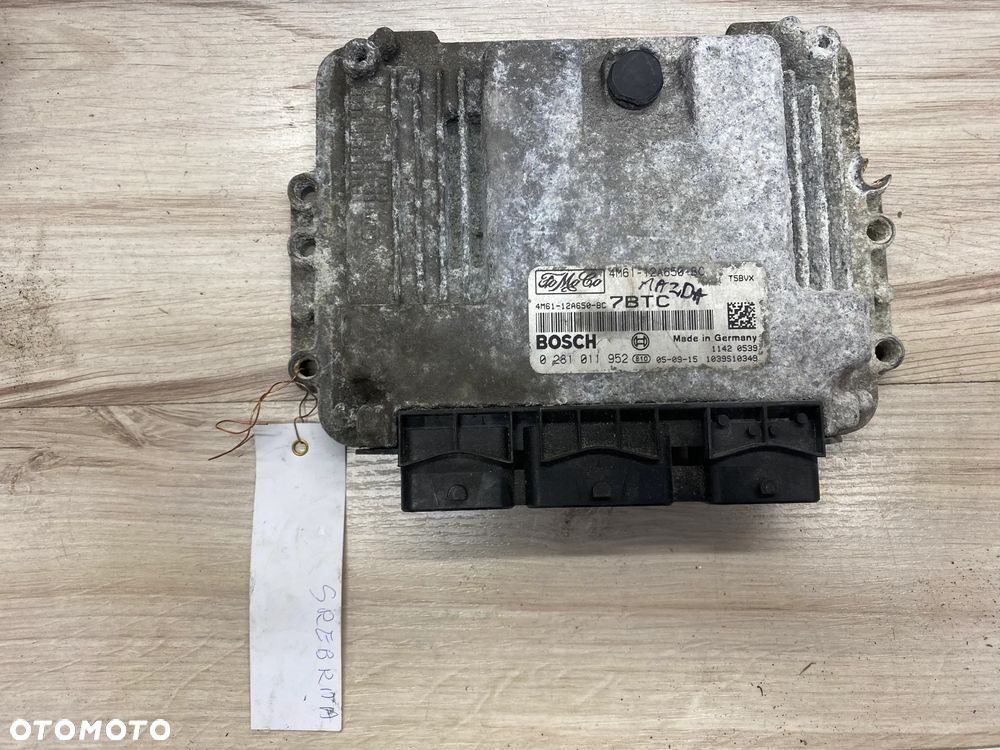 MODUŁ STEROWNIK KOMPUTER SILNIKA MAZDA 3 4M6112A650BC 0281011952 - 1