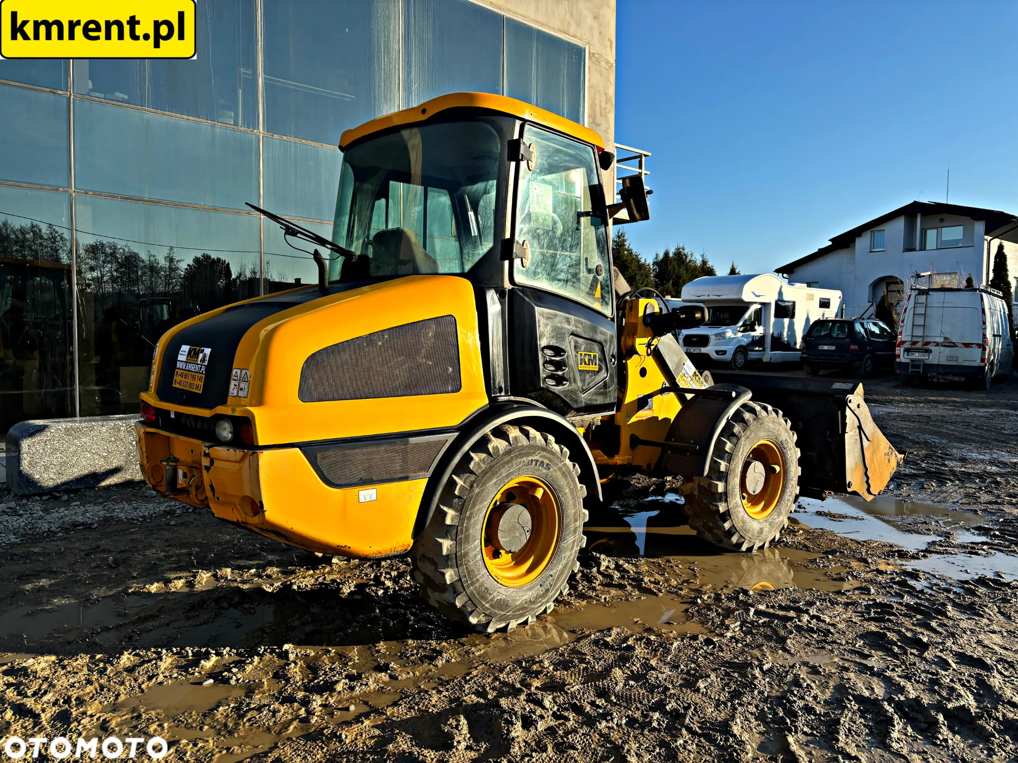 JCB 406 ŁADOWARKA KOŁOWA 2017R. | 407 409 VOLVO L30 L20 CAT 906 ATLAS 65 KRAMER 346 - 15