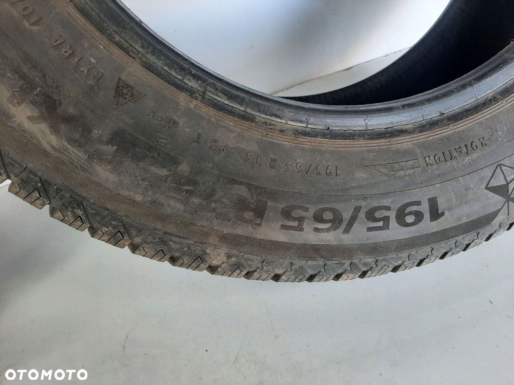 OPONY ZIMOWE CONTINENTAL VIKINGCONTACT 7 195/65R15 95T 2018 BIEZNIK 5-6MM - 11