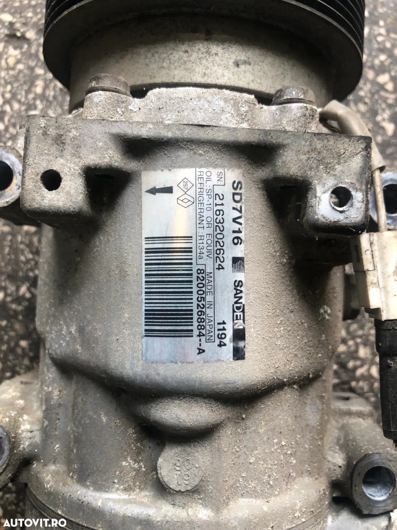 Compresor clima AC Dacia Logan 1.5 DCI Euro 3 2005 - 7