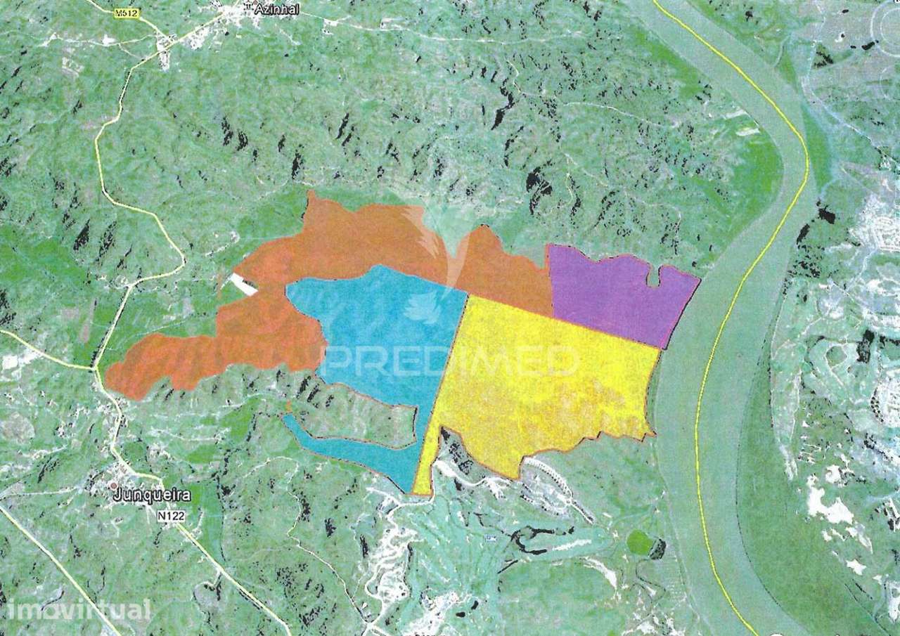 Terreno misto junto ao Guadiana, 357ha, e ruínas com 1623m2 - Grande imagem: 3/40