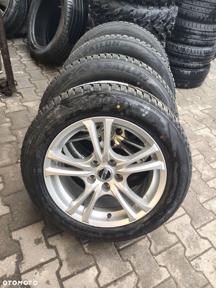 Koła aluminiowe zimowe 215/60/17 Dacia duster Nissan Qashqai Renault kadger