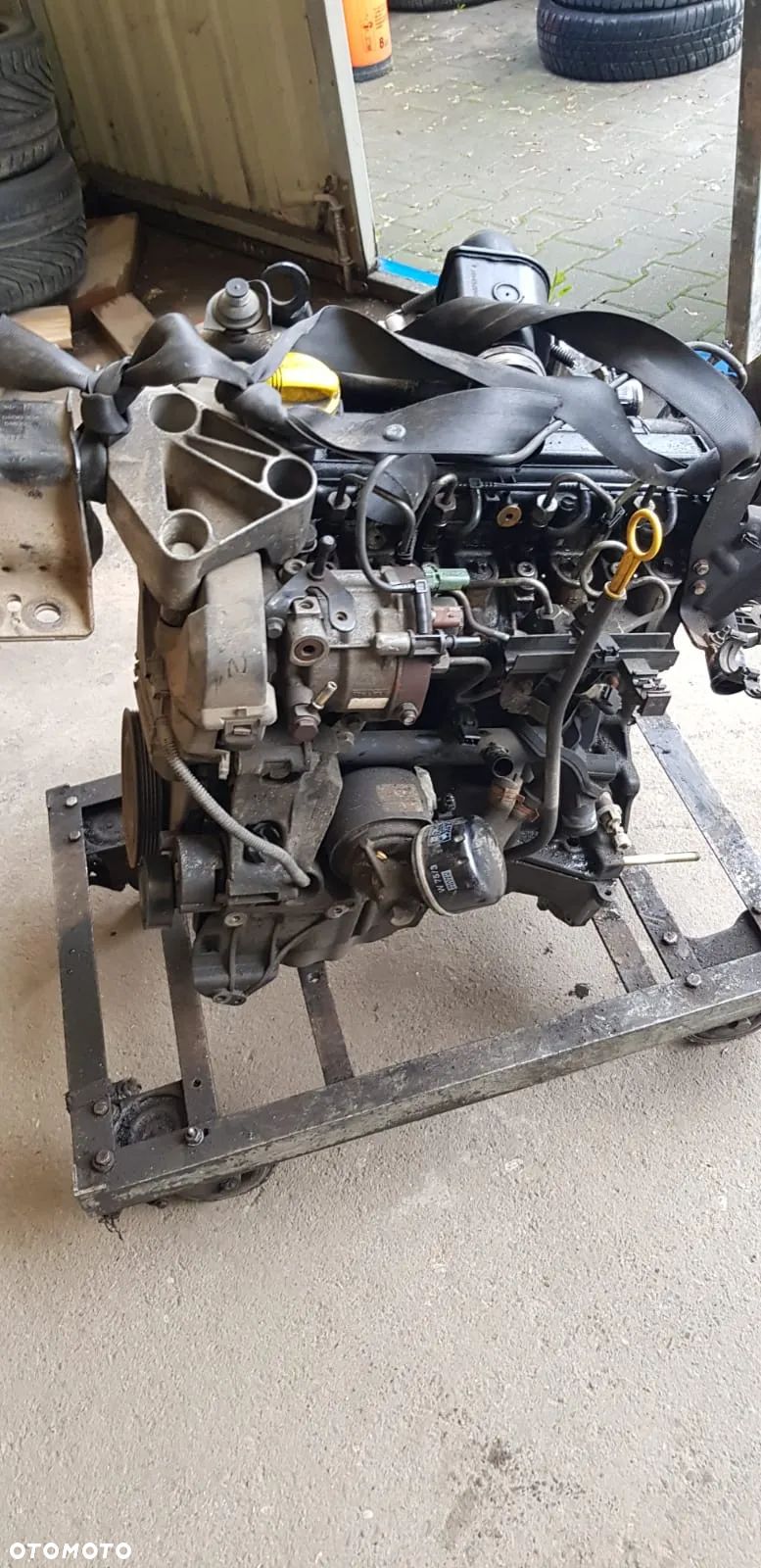 SILNIK 1.5 DCI RENAULT MEGANE II CLIO II SCENIC II GOŁY SŁUPEK - 1