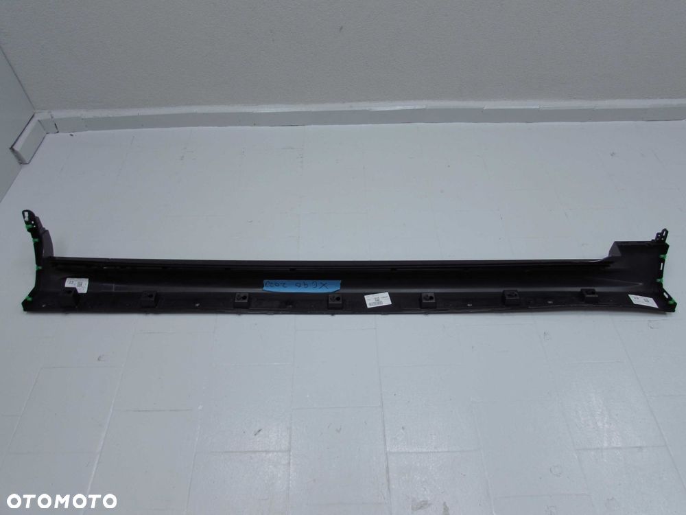 VOLVO XC90 II LIFT 18- LISTWA PROGOWA NAKLADKA LEWA DENIM BLUE 31672380 - 4