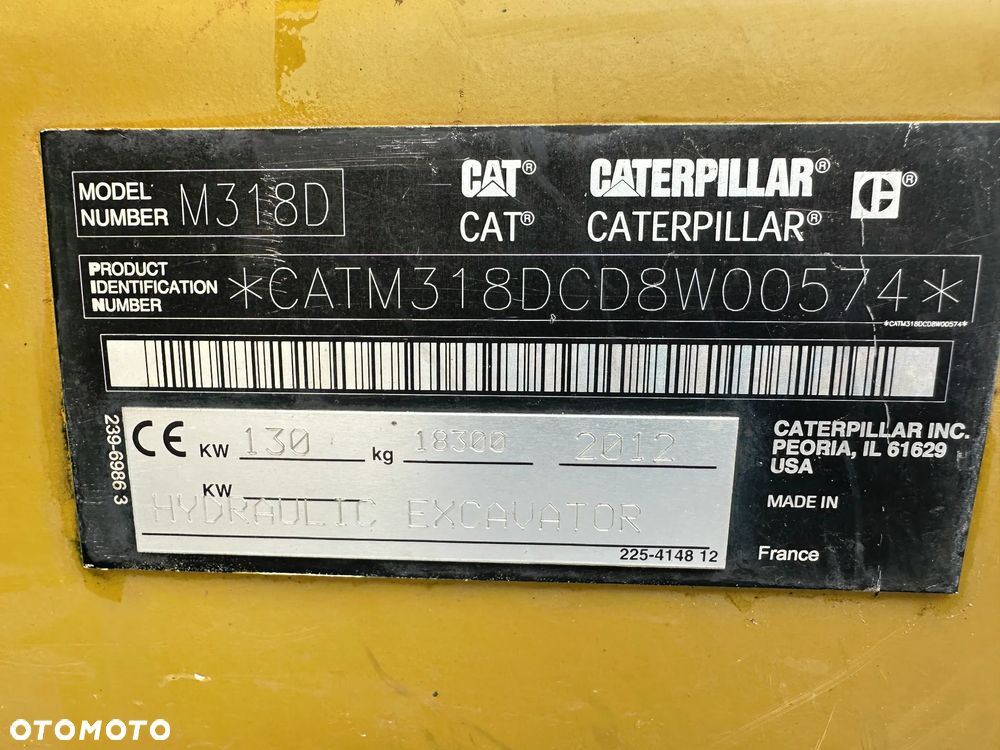Caterpillar 318 D - 8