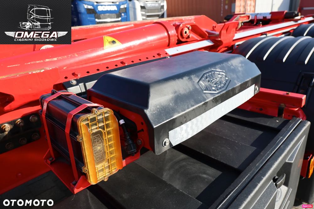 Scania R 450 Hakowiec // Oś skrętna // MEILLER // Klima postojowa / - 20