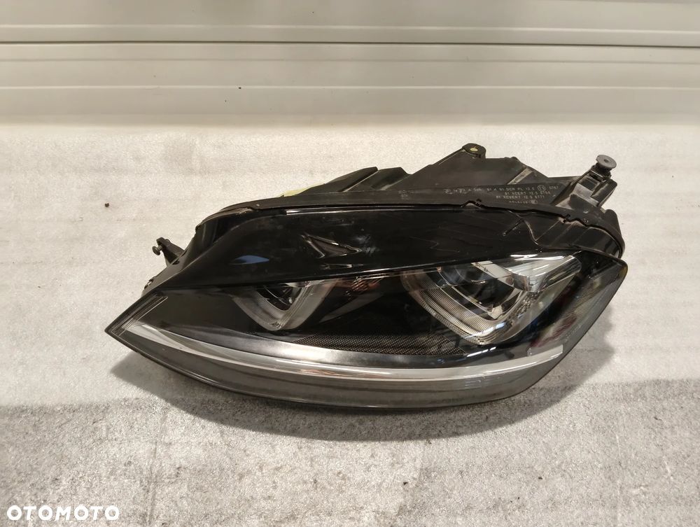 Volkswagen Golf VII XENON 3 MODUŁY PRZÓD STRONA LEWA LAMPA PRZÓD 5G1941751 - 6