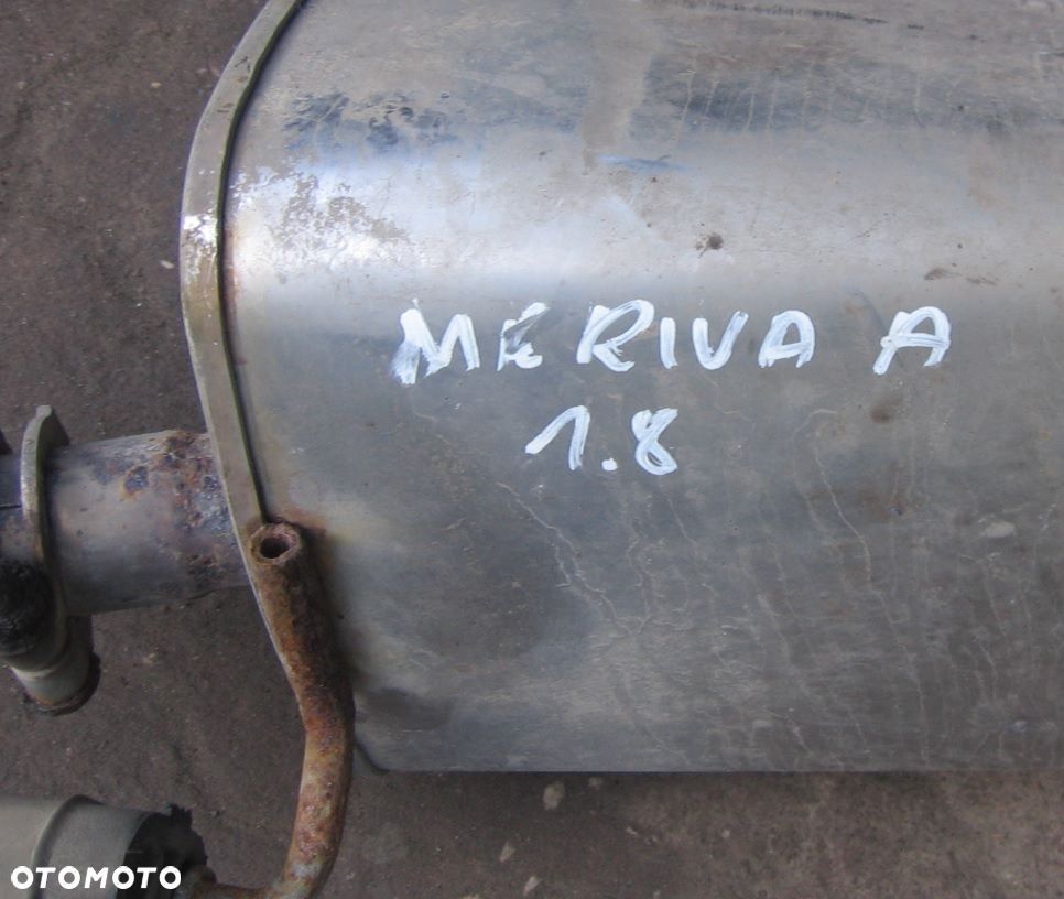 tłumik końcowy wydech OPEL MERIVA A - 3