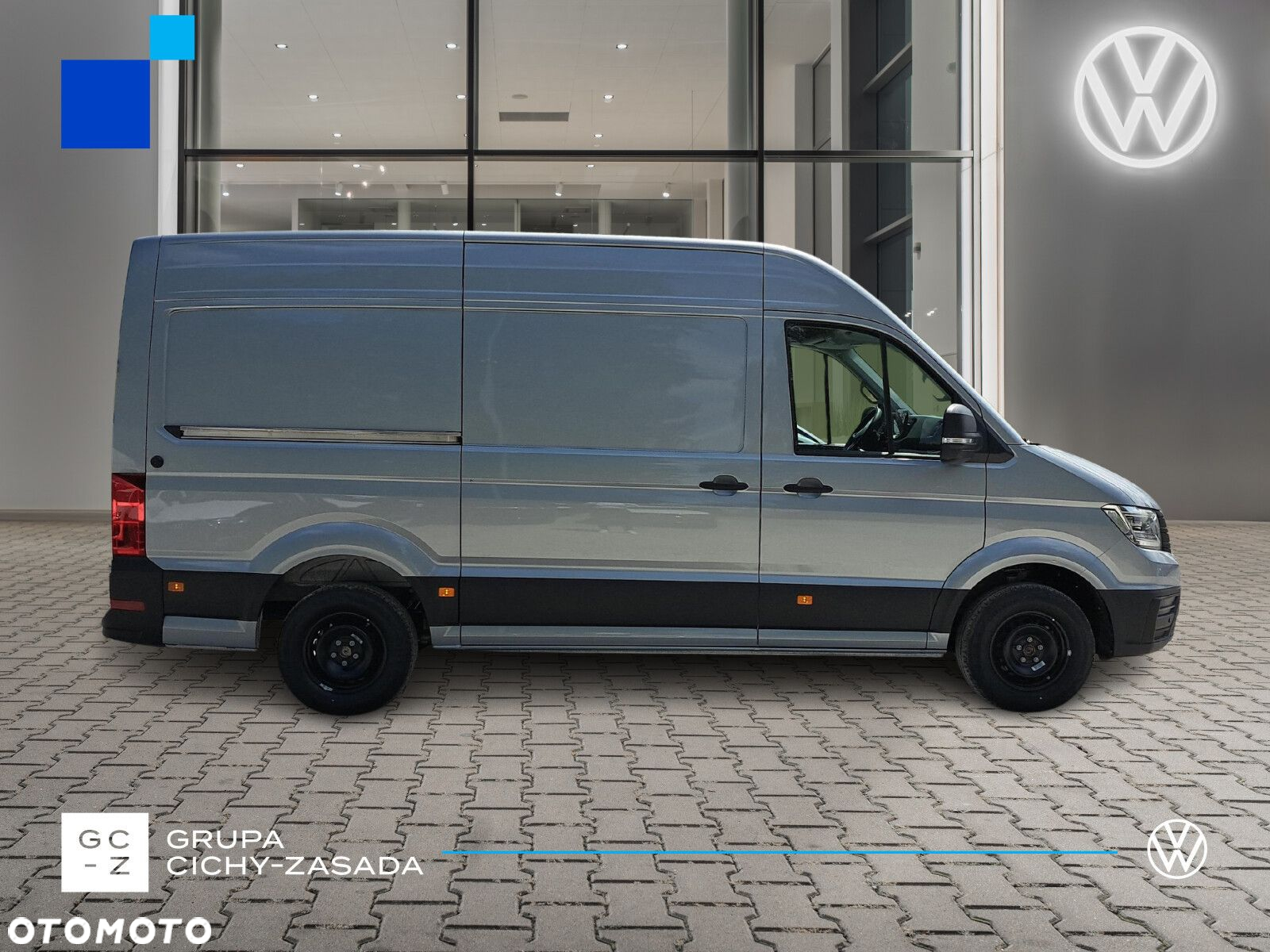 Volkswagen Crafter 35 Furgon z wysokim dachem silnik: 2,0 l EU6 SCR 177 KM / skrzynia biegów: 4MOTION automatyczna 8-biegowa rozstaw osi: 3640 mm - 6