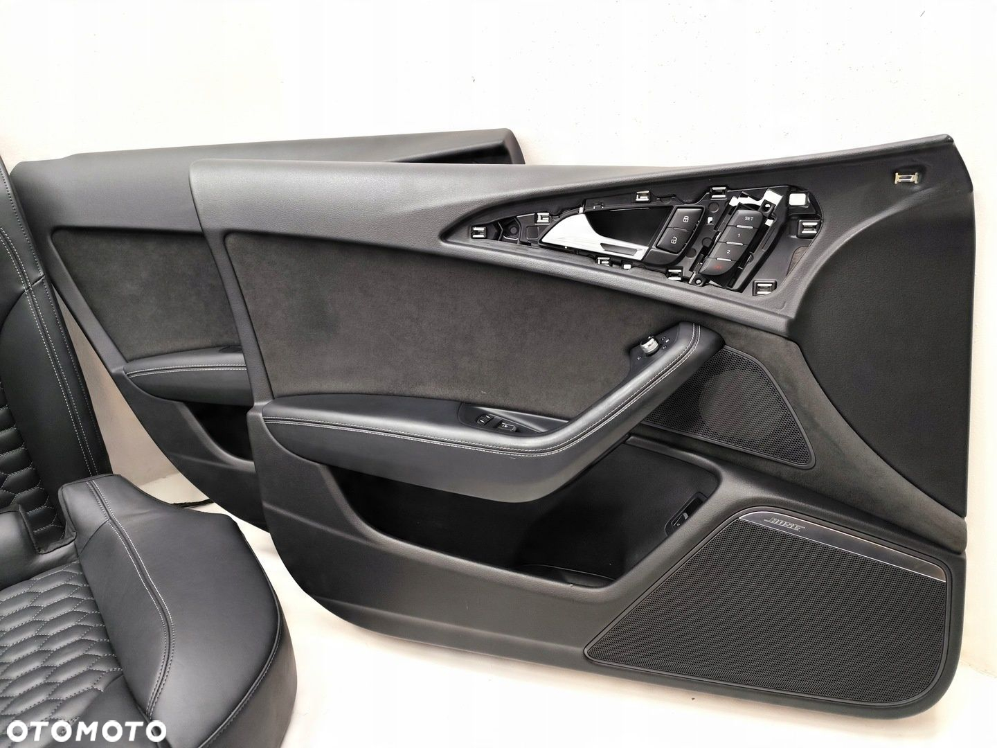 AUDI RS6 C7 LIFT FOTELE KANAPA TAPICERKI SKÓRA KOMPLET - 10