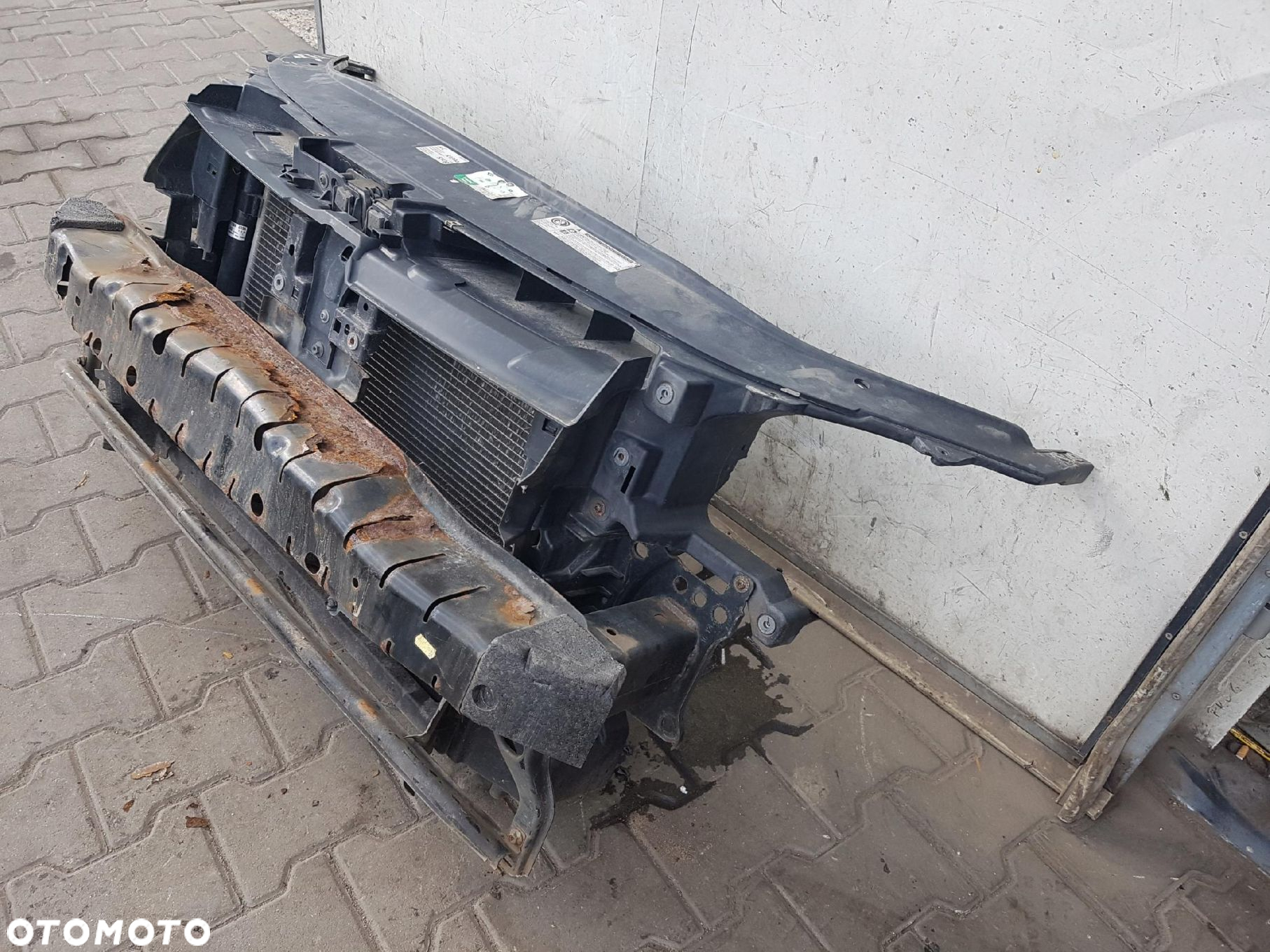 VW PASSAT B7 10-14r 2.0 TDI PAS PRZEDNI CHŁODNICE WENTYLATORY - 8