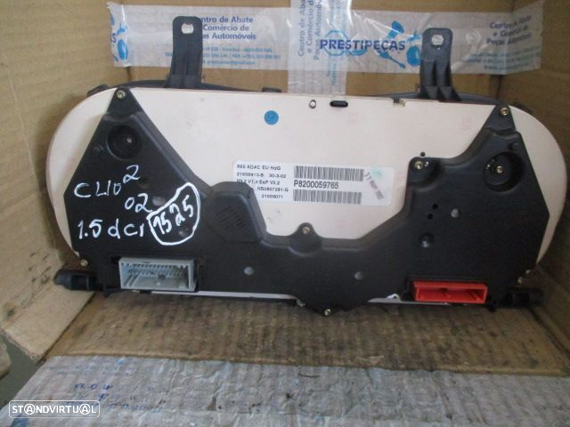 Quadrante P8200059765 RENAULT CLIO 2 2002 1.5 DCI KM DIGITAL - 2