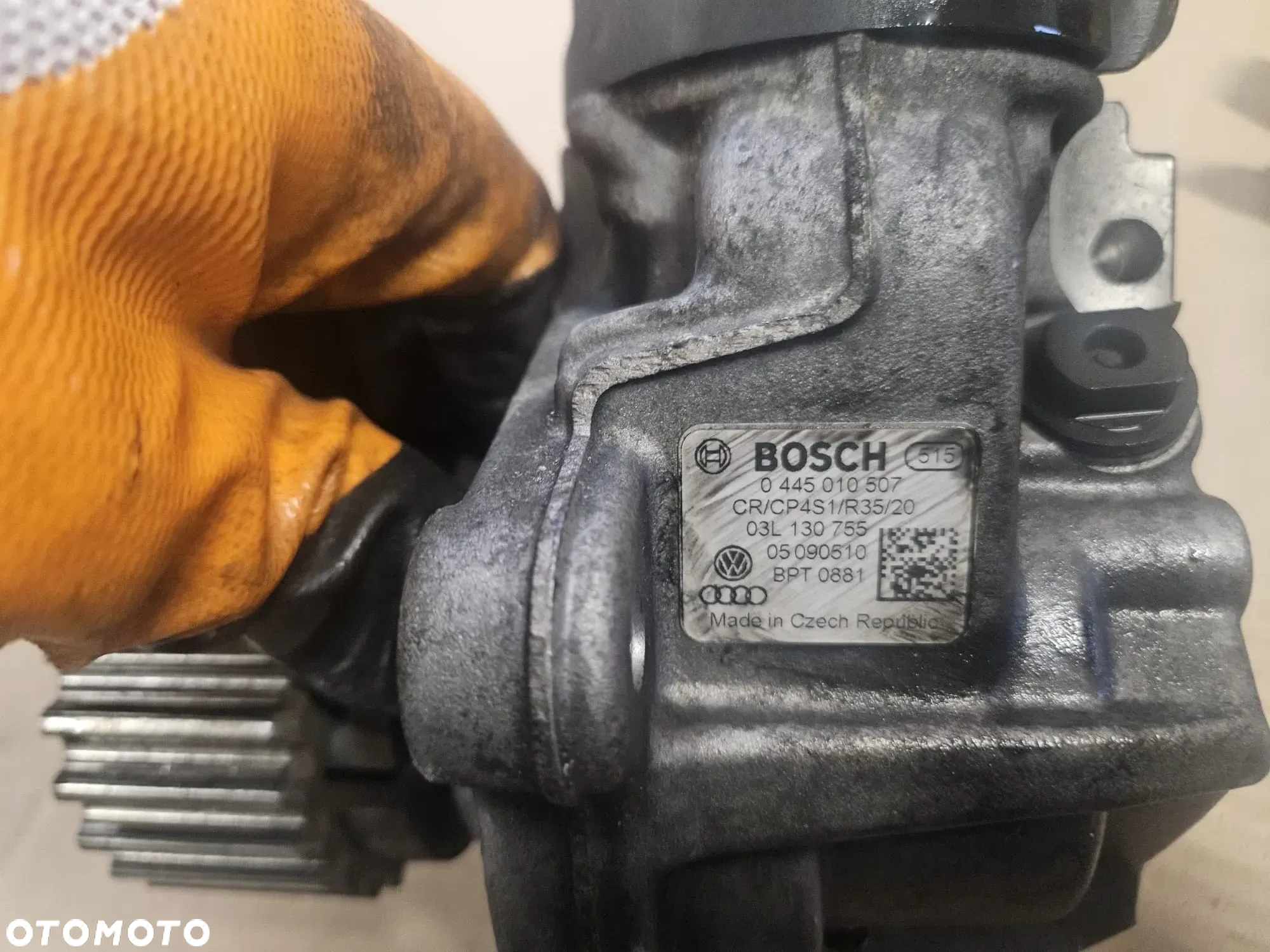LISTWA Wtryskowa Wtryskiwacze Pompa 03L130277 03L130755 Audi Q5 A4 A3 A5 A6 2.0 TDI - 4