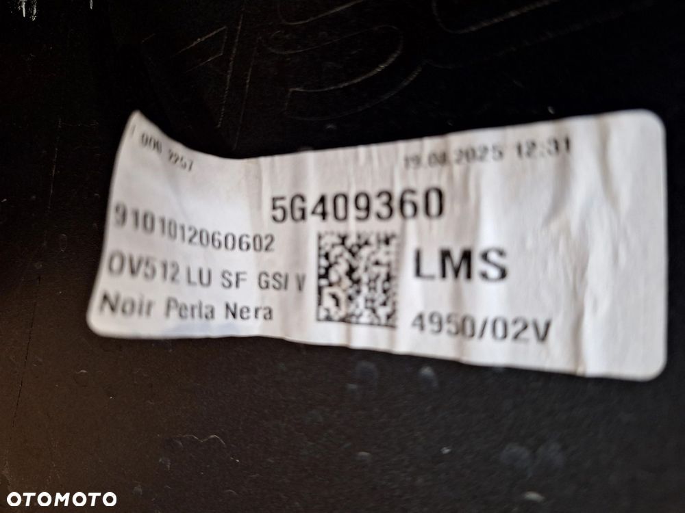 OPEL ASTRA VI 6 L GS LINE GSi Line 22- ZDERZAK PRZÓD PRZEDNI ORYG. 9839979580 WYSYŁKA 24H - 12