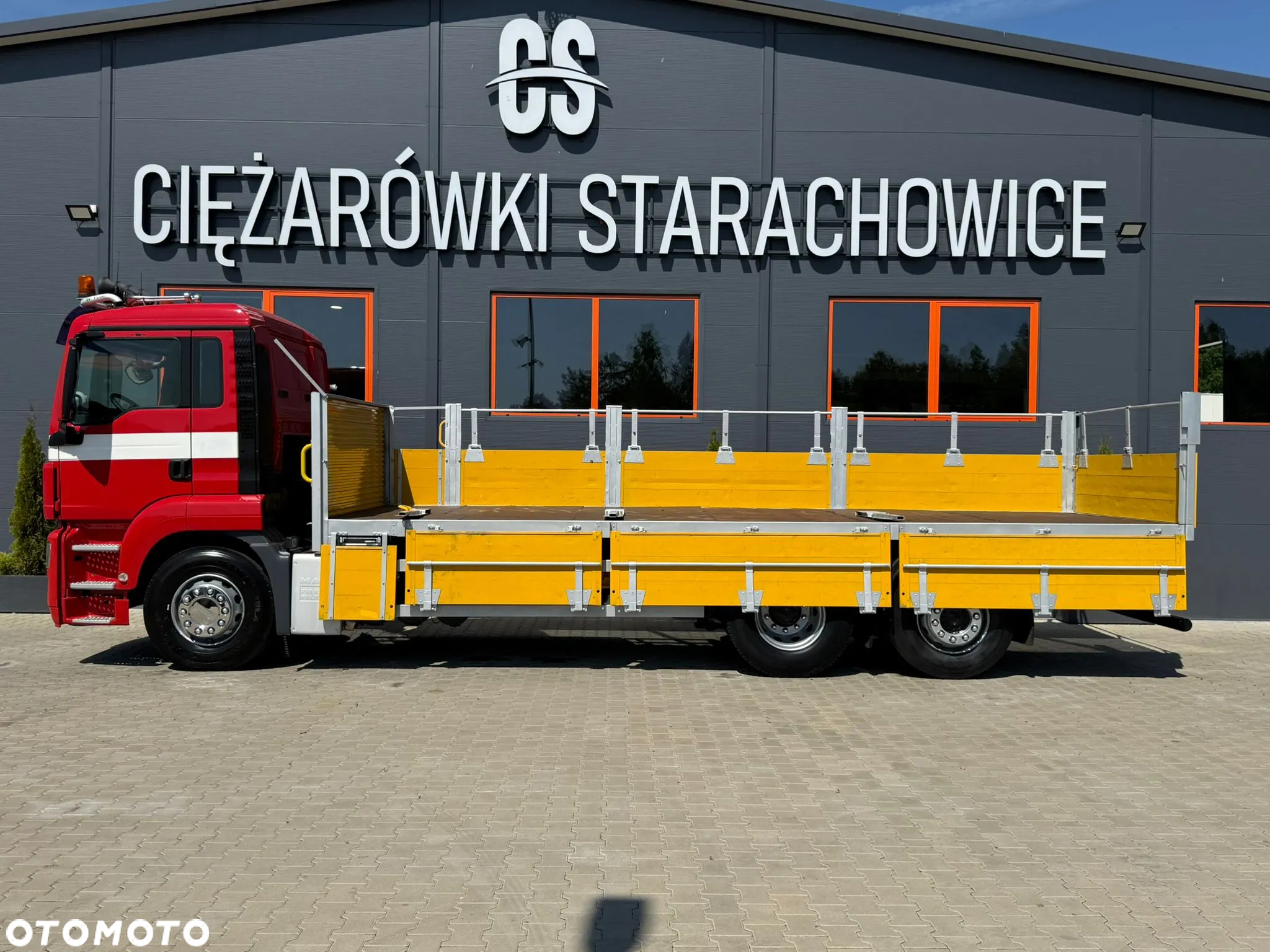 MAN TGS TGX E5 26.320  / skrzynia / platforma / oś skrętna - 12