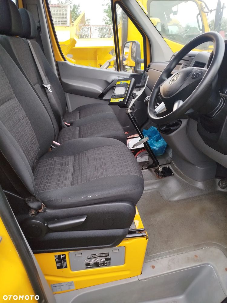 Mercedes-Benz Sprinter 313CDi Solarka Piaskarka Posypywarka Hydraulika rozrzutnik ECON Specjalny komunalny Schmidt gritter salt spreader pługopiaskarka - 15