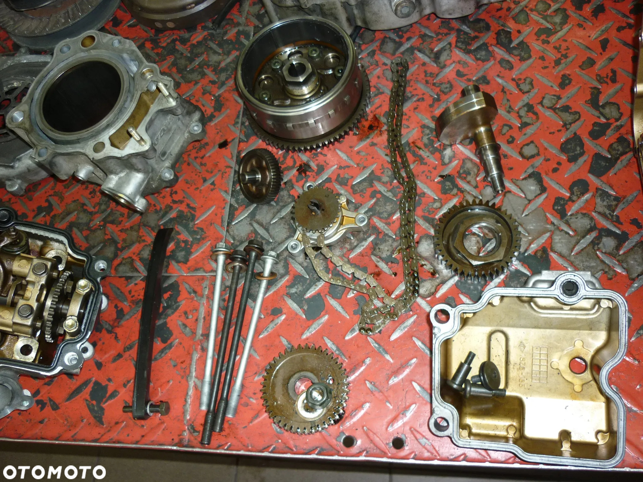 Felga,części lampa widelec stelaż Suzuki Burgman 400 - 4