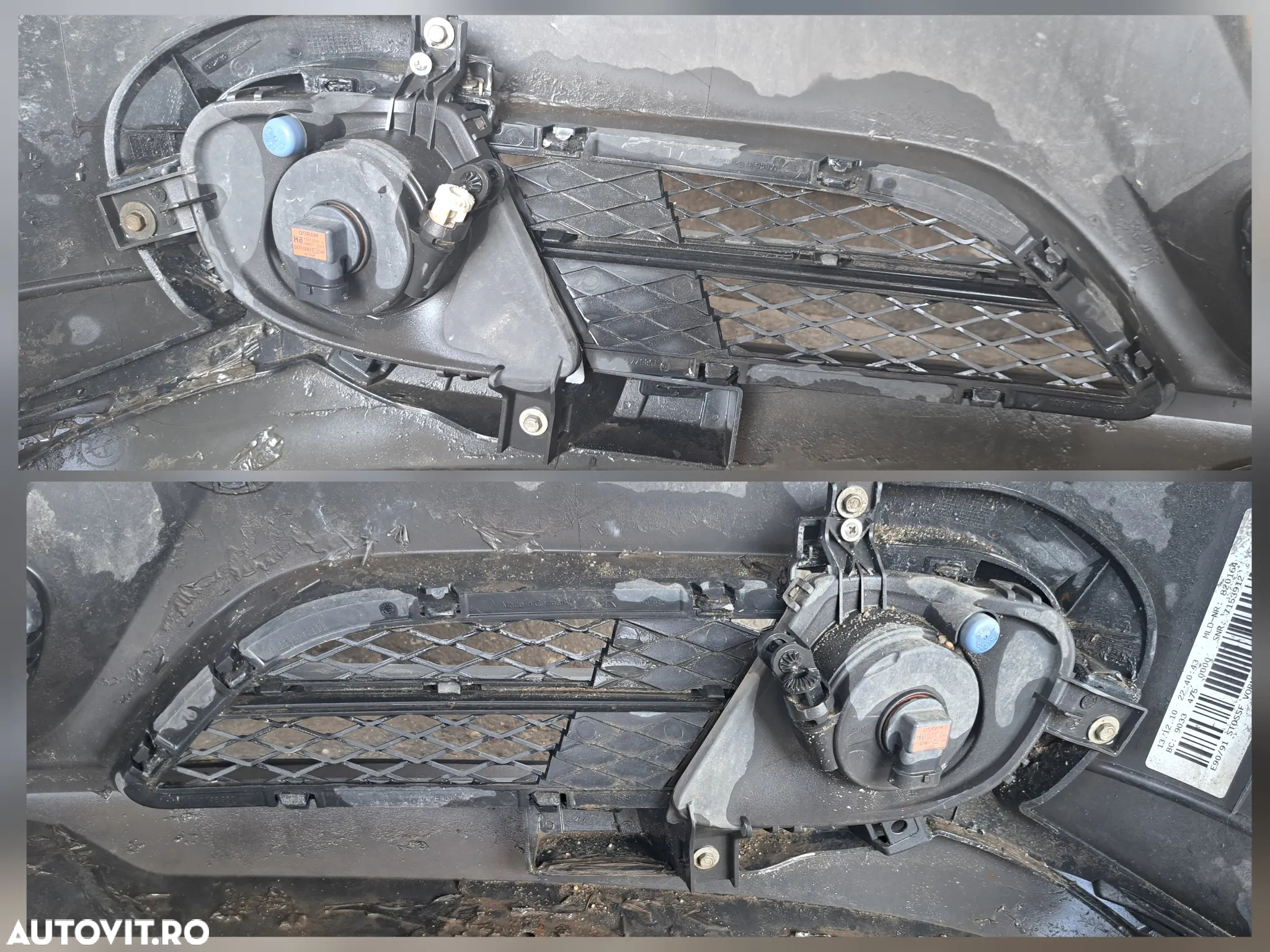Bara fata completa Black Saphir originala BMW E90 LCI E91 LCI - 7