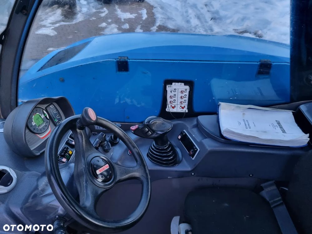 Manitou MT625 Ładowarka Teleskopowa 6 metrów Udzwig 2,5t Jak Nowa z Salonu Import Norwegia 2015r przebieg tylko 2200h Łyżka i widły! Silnik Kubota 4cylindry. Mocny 80 Km. ZERO ZUŻYCIA ORYGINAŁ Bez luzów i wycieków. BEZ DPF. Mocniejszy silnik od modelu 625 EASY!! - 20